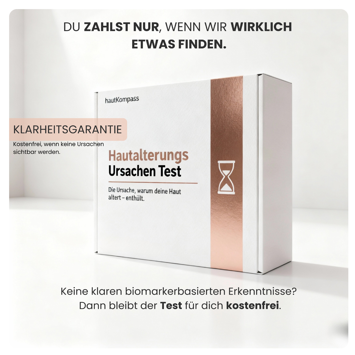 Hautalterungs Ursachen Test