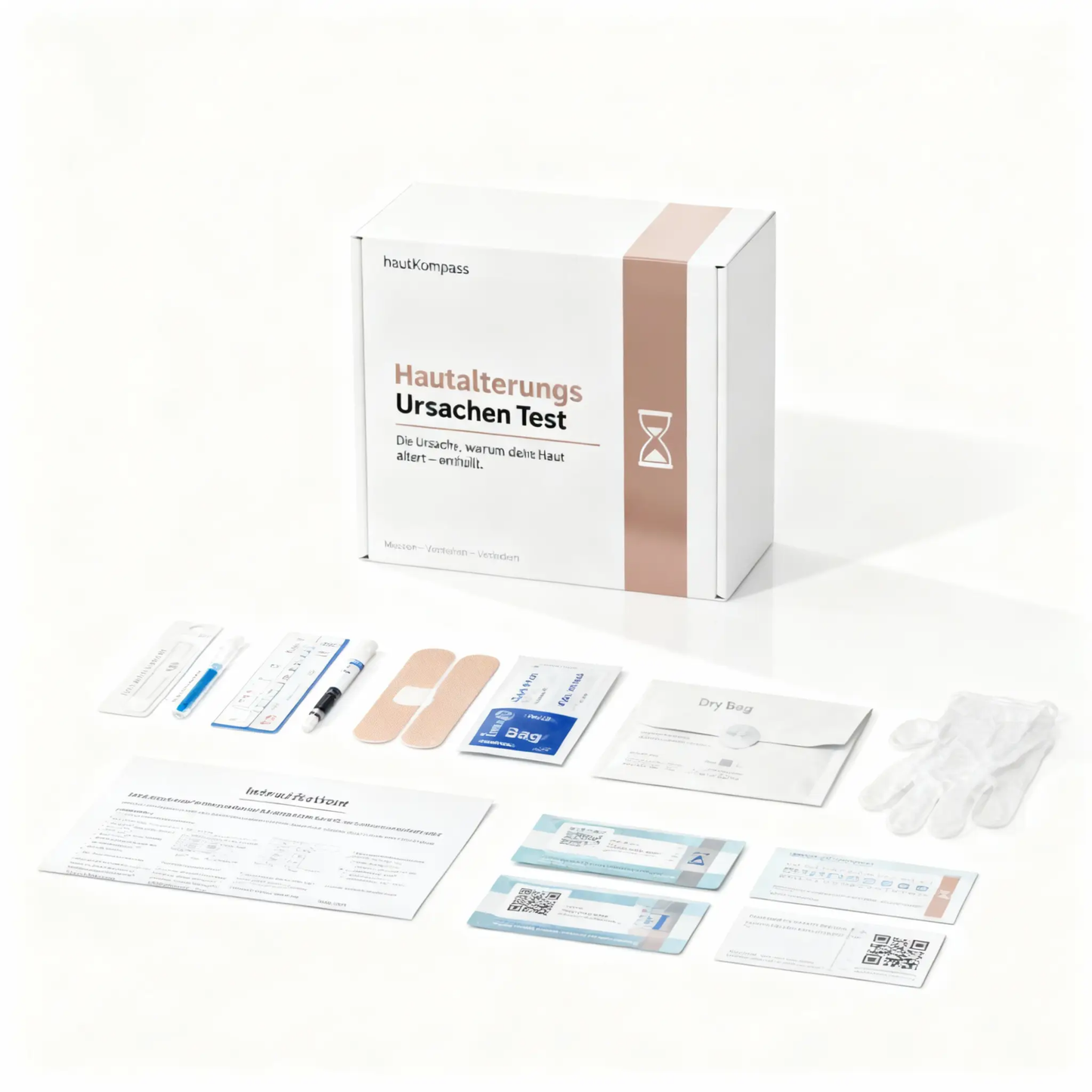 Hautalterungs Ursachen Test